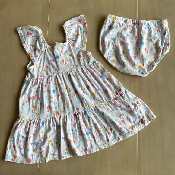 Magnetic Me TENCEL™ Modal Baby Dress With Bloomers - Size 12-18 Months - Picture 5 of 5